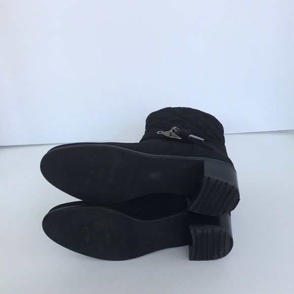 Stuart Weitzman Gorby Black Gore Tex Booties EUC 6.5 - Picture 4 of 6
